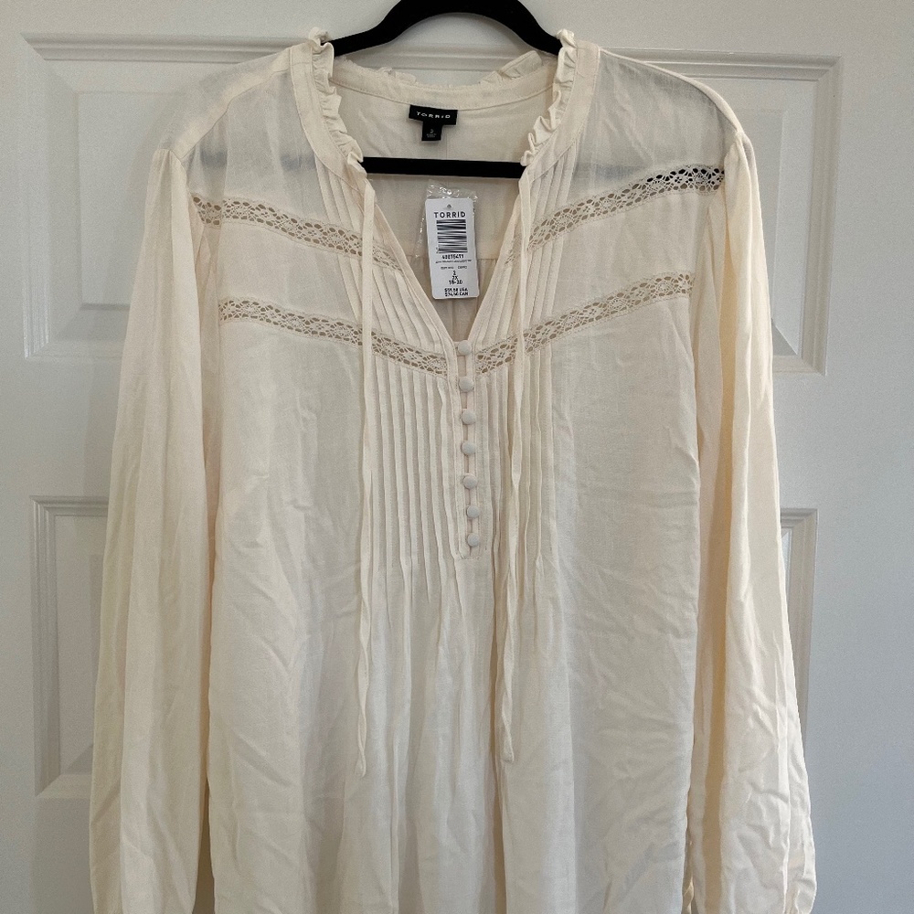 NWT peasant shirt